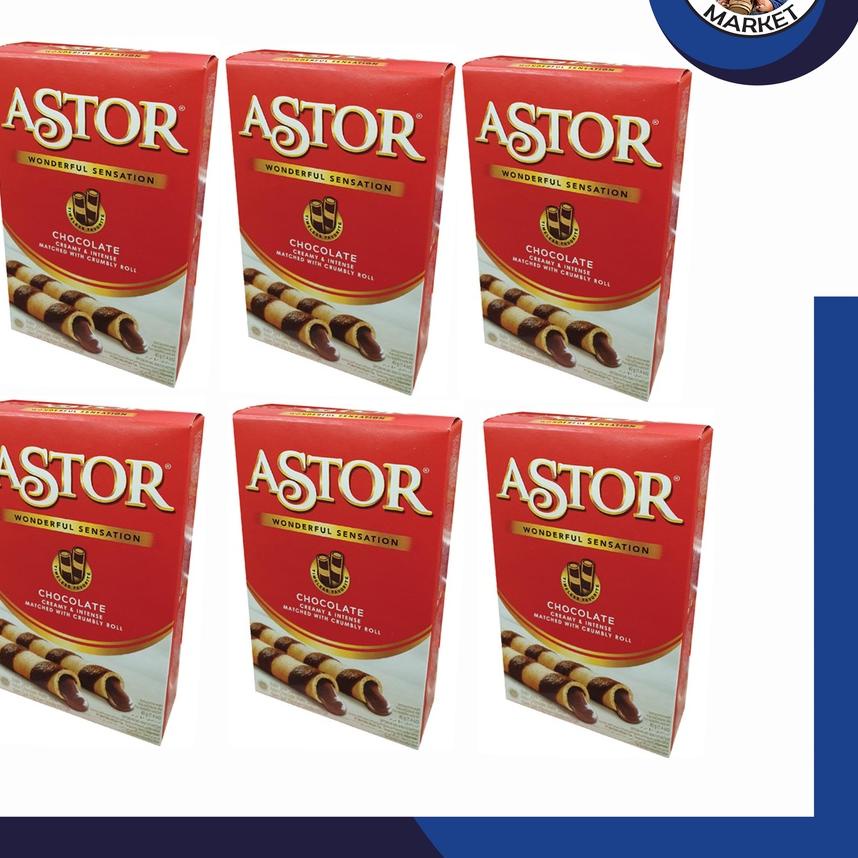 

FREE ONGKIR!Paket Astor Wafer Stick Double Chocolate Coklat Kotak Box 40gram 40 gram 6 Pcs Box 6Pcs|RA2