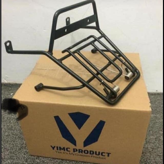 Rak depan motor yamaha yt115 yimc product yt 115 front rack jepit - Hitam