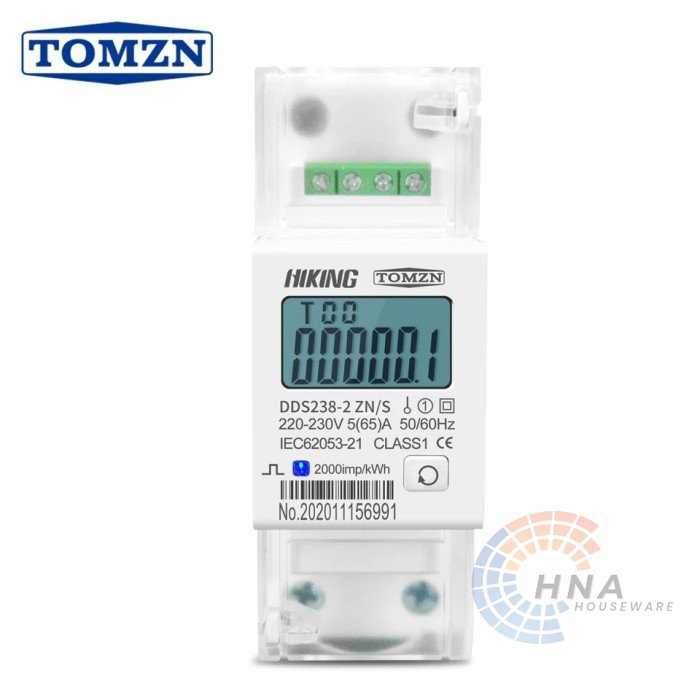 Kwh Meter Exim Expor Impor Watt Meter Digital Plts On Grid