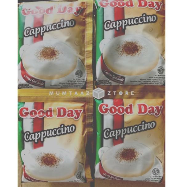 

RECOMENDED ☘️ MUMTAAZZTORE ☘️ Good Day Cappuccino 25gr Isi 10 Sachet ♖ 848