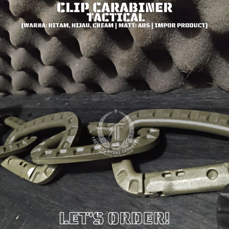 Carabiner Tactical D Ring - Karabiner Tactical