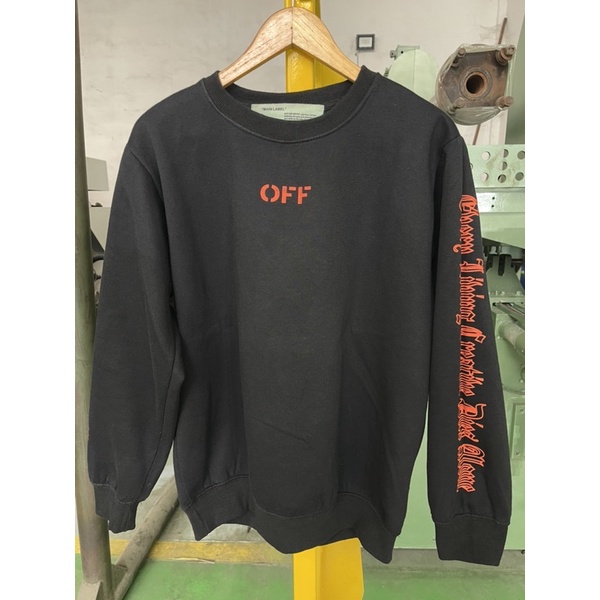 crewneck off white x vlone