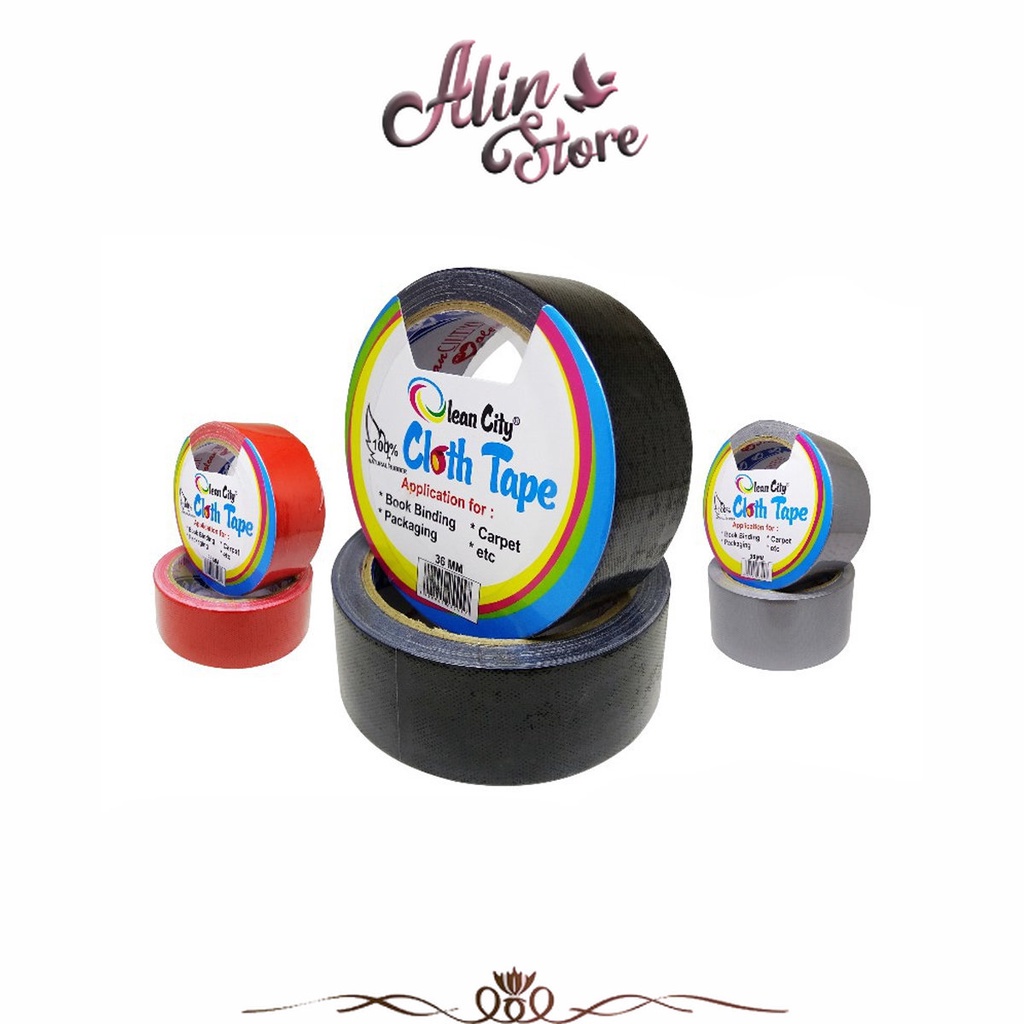 

Isolasi/ Solasi/ Cloth Tape Lintp 1,5 Inch 36mm Oleancity