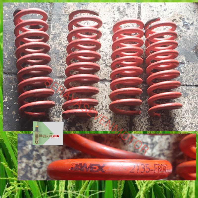 lowering spring per keong ceper nyaman mercedes benz mercy w202 c180 c200 jamex 4pc