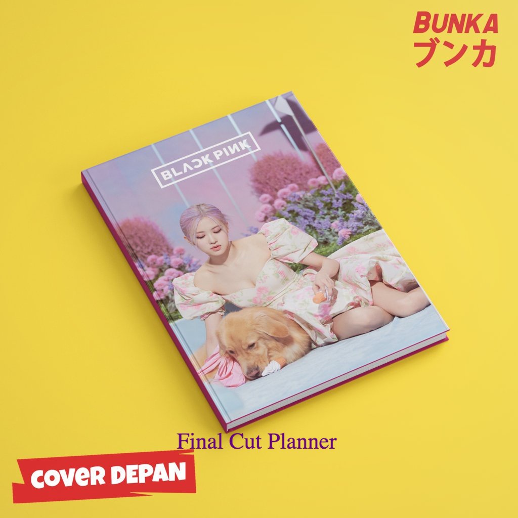 

Notebook KPOP Blackpink Rose Hardcover A5 Buku Tulis Catatan Notes Agenda Planner Jurnal .