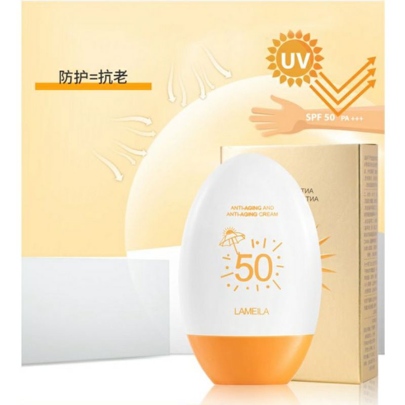 LAMEILA 3053 3058 3060 SUNBLOCK / SUNSCREEN / UV CREAM SPF50+++ ANTI AGING HYDRATING PROTECTING CREAM