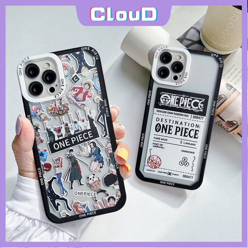 Case Desain Anime One Piece Untuk Oppo A95 A15 A16 A11 A94 A57 2022 A5 A15S A12 A54 A9 2020 A7 A12E A5S A35 A16K A74 A5 A15S A6 76 A3S 7Z Sarung Bantal Lembut