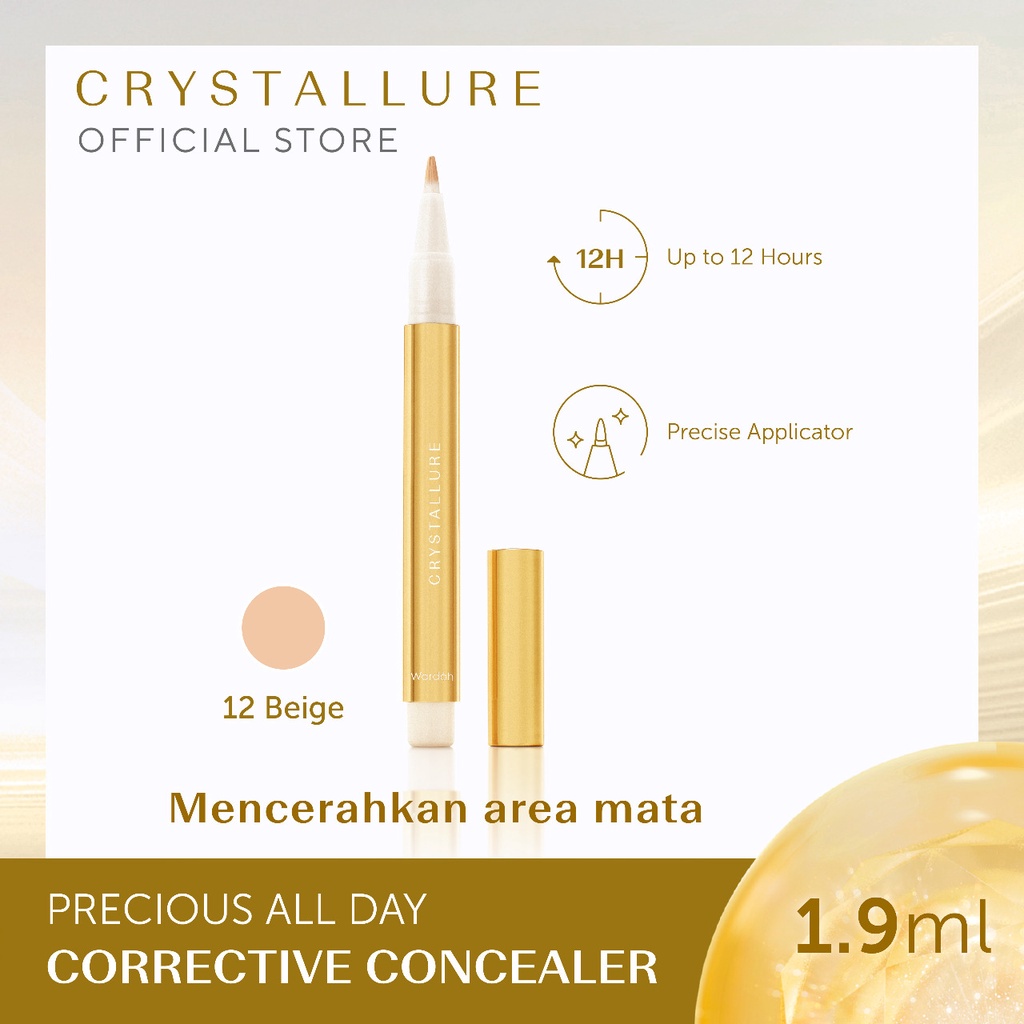 WARDAH CRYSTALLURE PRECIOUS ALL DAY CORRECTIVE CONCEALER