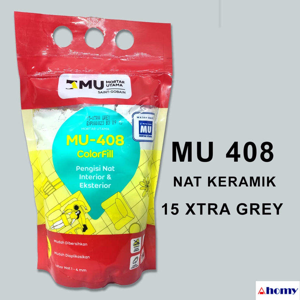 semen nat keramik no 15 (xtra grey) MU-408 1kg MU 408