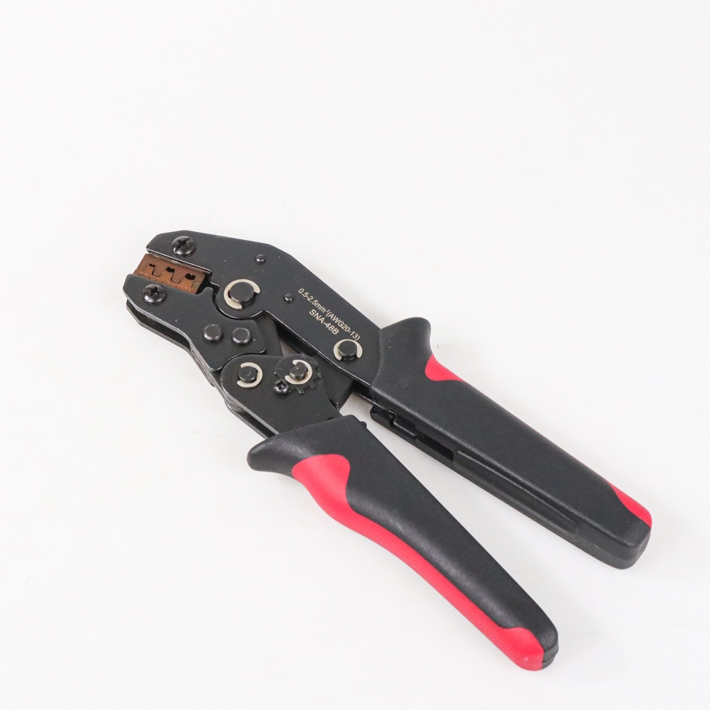 Tang Crimper Terminal Cable Plier Compression Tool - SNA-48B - Black