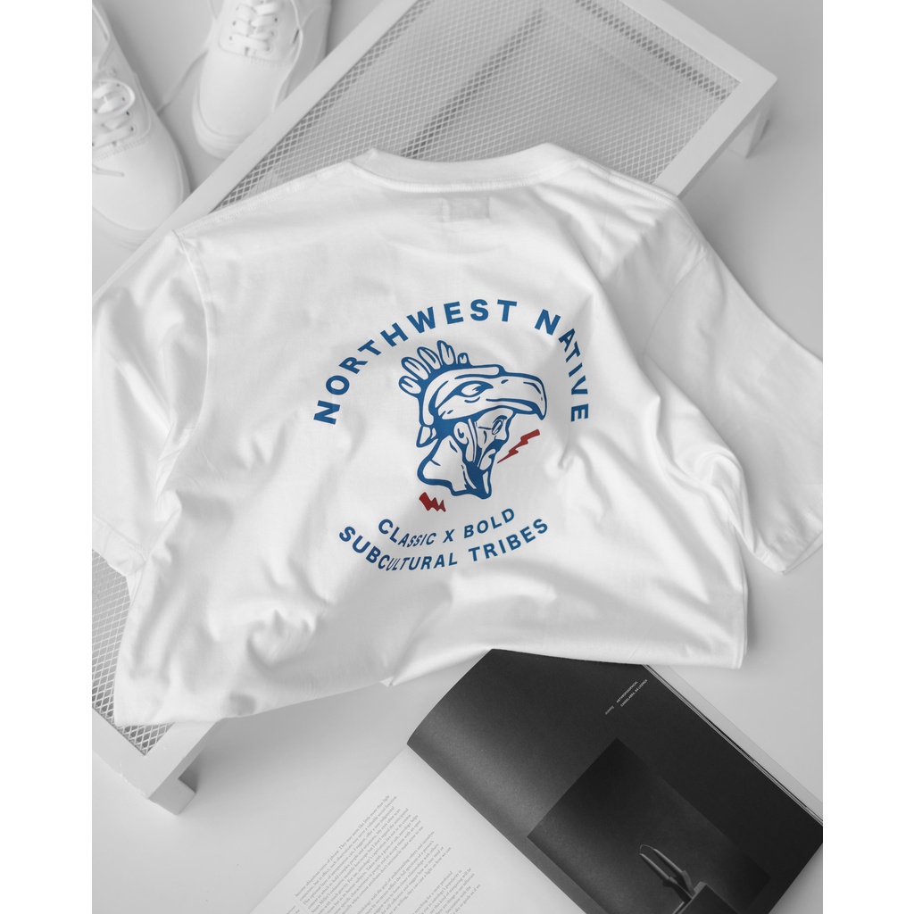 Kaos Pria Exvecto Exvecto Native Tribes Putih