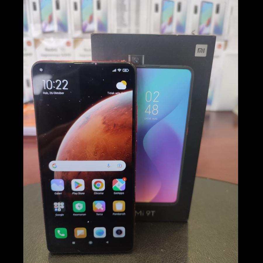 XIAOMI MI 9T 6/128 SECOND SEKEN MULUS FULLSET RAM 6GB INTERNAL 128GB