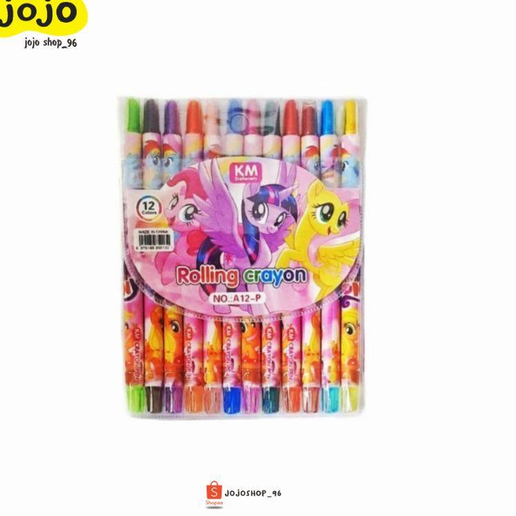 

YFSB Twist Crayon Putar Panjang 12 Warna KM-A12 Karakter Anak Disney Set Isi 12pcs zcza315