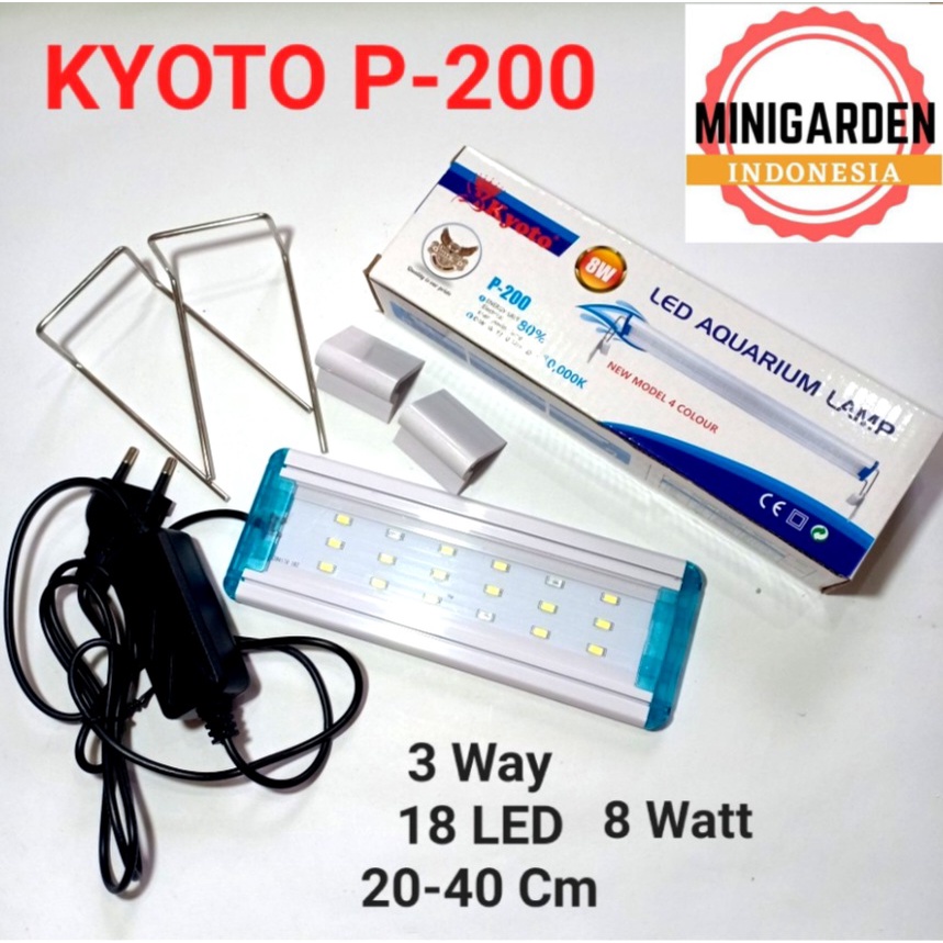 KYOTO P-200 LAMPU LED AQUARIUM LAMPU GANTUNG AQUASCAPE LAMP