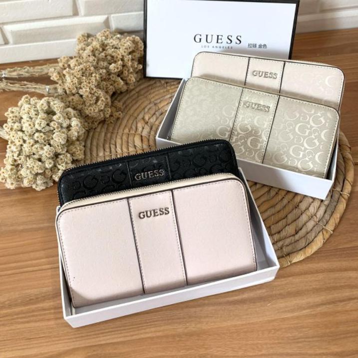 Big Sale.. DOMPET GUESS DELANEY HOLO