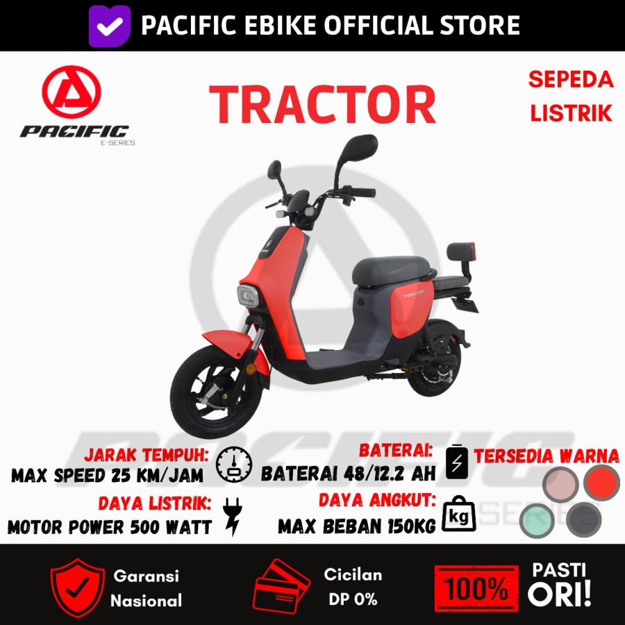 Sepeda Motor Listrik Exotic Tractor Tracktor By Pacific Exotic