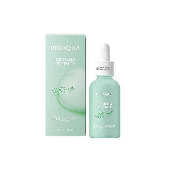 Beauty Jaya - [ BPOM ] BIOAQUA Efek 10X centella moisturizing essence 30ml Serum Mencerahkan Warna Kulit Dan Melembabkan Wajah