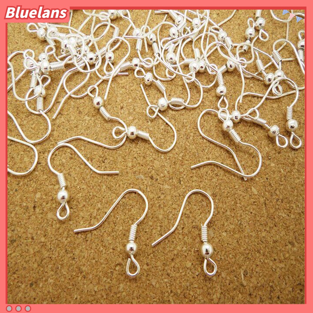 100 / 500 Pcs Kait Coil Anting Untuk Membuat Perhiasan