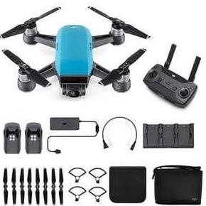 [ Promo ] Dji Spark Fly More Combo Alpine White Garansi Resmi - Drone Kamera Dan Aksesoris