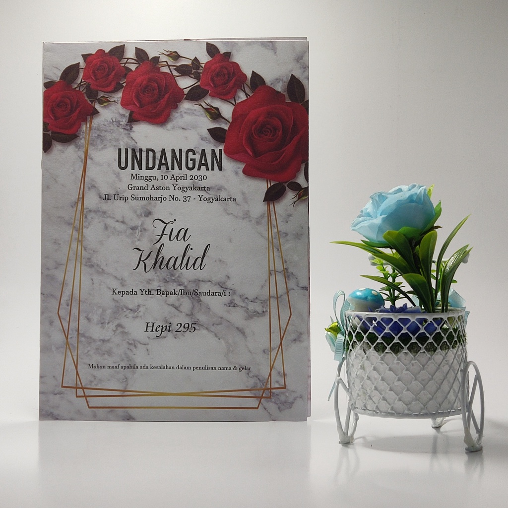 Kertas Blangko Undangan Hepi 295 Murah
