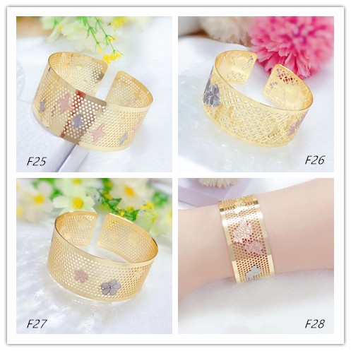 Gelang Titanium Kombinasi Perhiasan Fashion F25-28