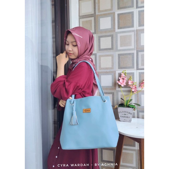 TOTEBAG CYRA CHOCOLY BY AGHNIA