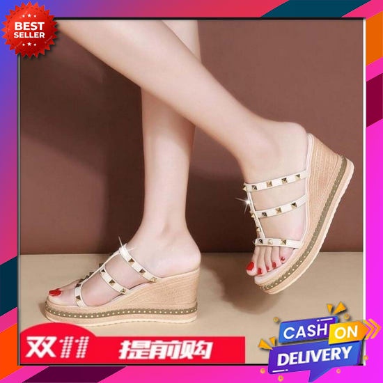 Sandal Wanita Wedges Sofiya Import Terbaru Wedges Sepatu Hak Tali Heels Fashion Import Termurah Terl