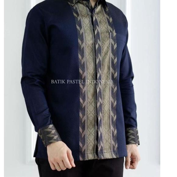 Top Produk.. kemeja tenun pria lengan panjang - kemeja tenun baron pria lengan panjang ethnic songke