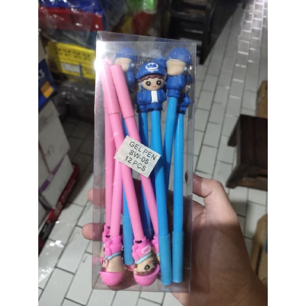 

Ballpoint/Pulpen LOL Kepala Boneka (Pulpen Gel) - 1 kotak isi 12
