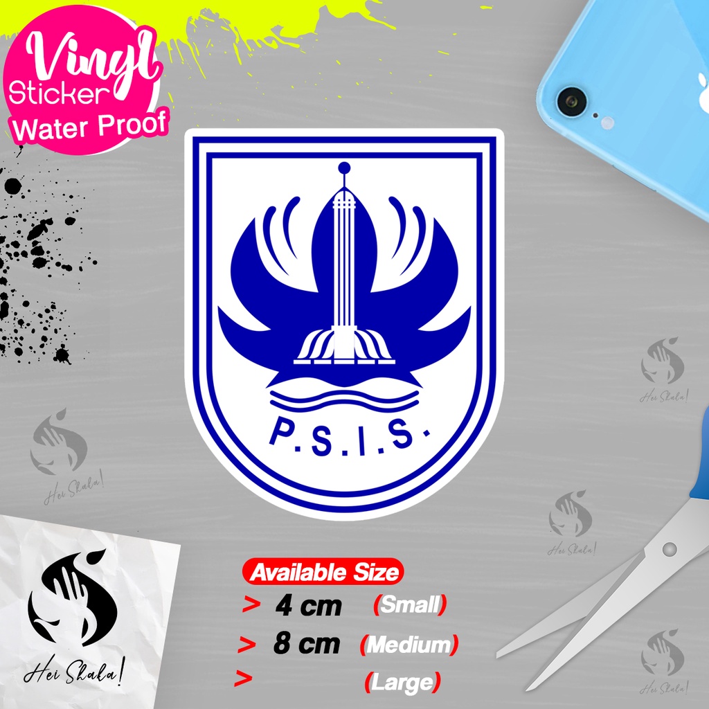 

Stiker PSIS Semarang Liga Indonesia Sticker Sepak Bola Emblem Logo Anti Air Bahan Vinyl