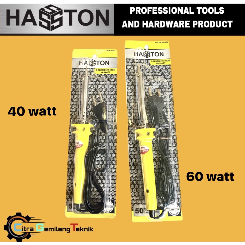 Hasston soldering iron/ Prohex/ alat solder listrik/ solder