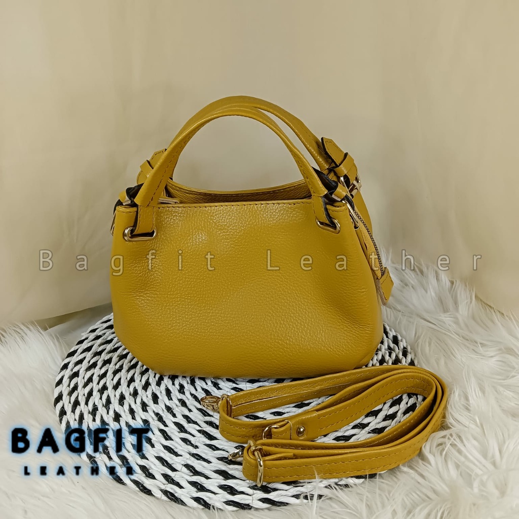 (SIZE S) TAS PAPIRUT GARUT TAS KULIT WANITA ASLI GARUT TAS GATUT