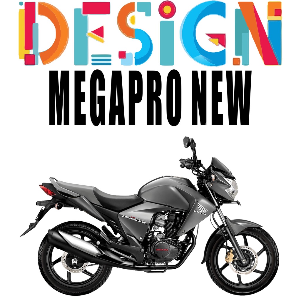 Decal Megapro New Fullbody - Desain Custom Suka Suka