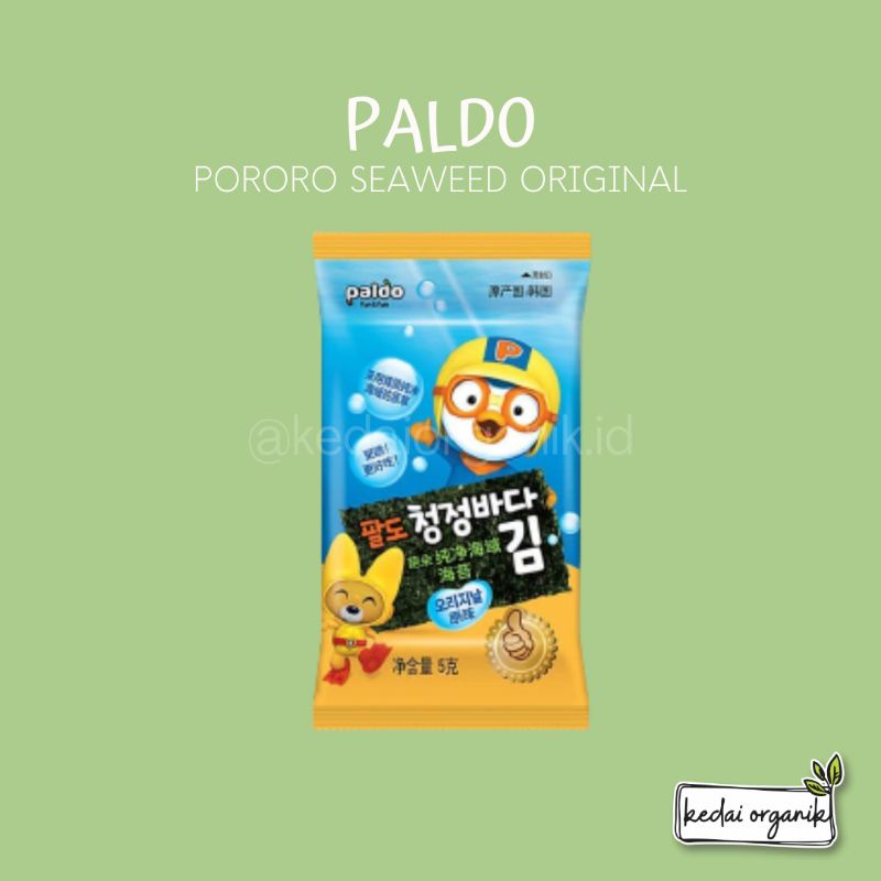 

Paldo Pororo Roasted Seaweed Nori Korea