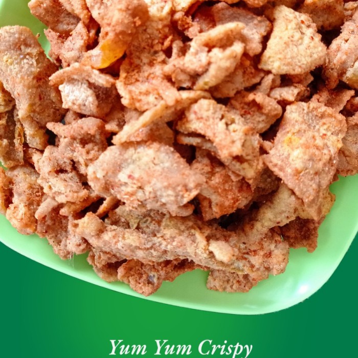 

Keripik Kulit Ayam 1 Kg Dijamin Gurih