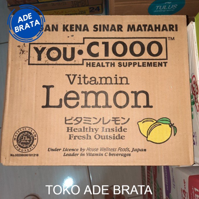 

you c 1000 lemon 1 dus 30 botol grab/gojek only