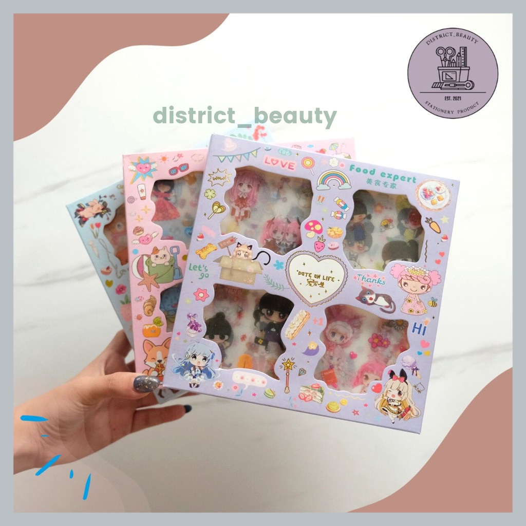 

STIKER SENMU 32 LEMBAR VERSI 2 MOTIF KARTUN SANRIO ANAK LUCU ANTI AIR WATERPROOF