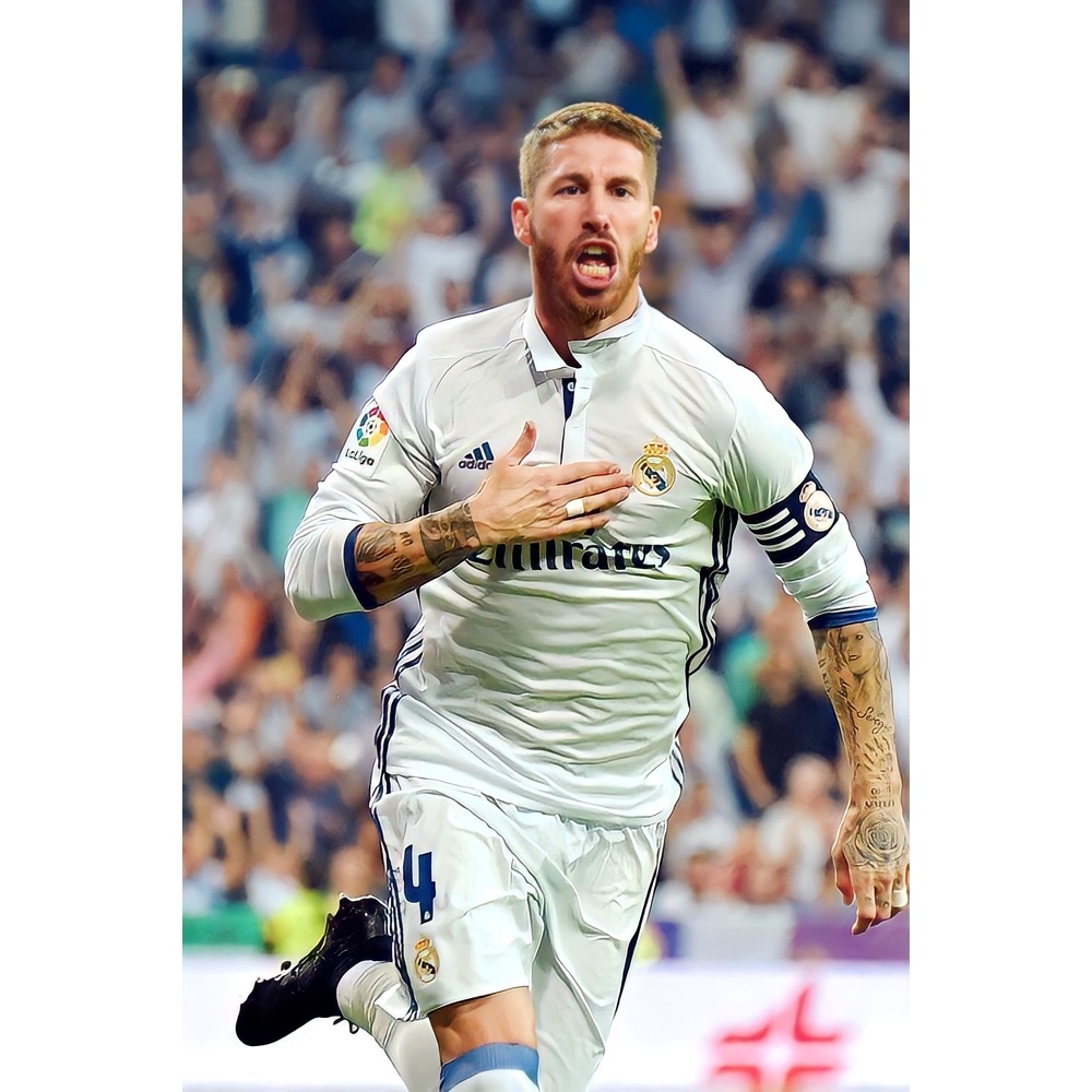 Jual POSTER BOLA SERGIO RAMOS (BISA CUSTOM GAMBAR) | Shopee Indonesia