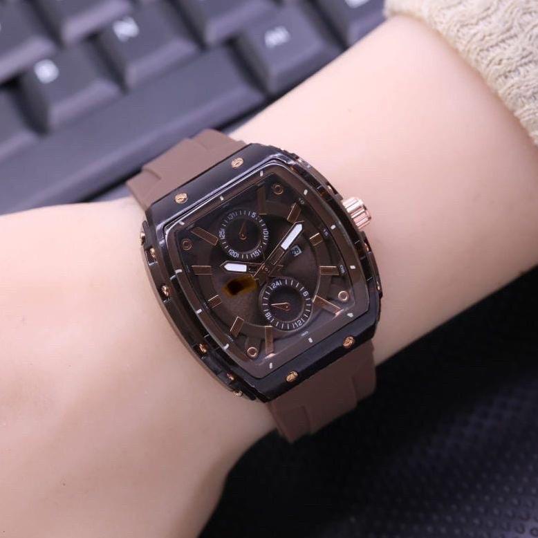 PROMO MURAH JAM TANGAN WANITA/PRIA MEWAH ELEGAN KEKINIAN TERBARU FS20 KW PREMIUM GRADE ORI TAHAN AIR