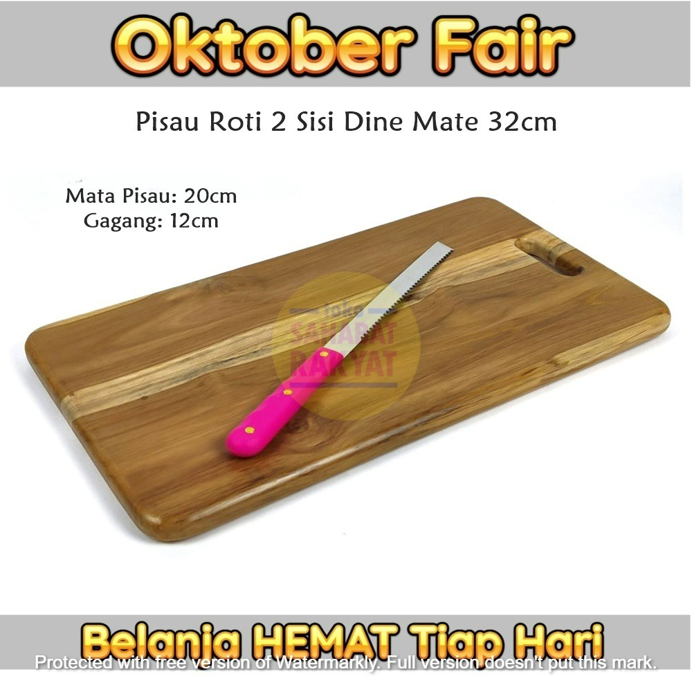DPRL065 Pisau Roti Dine Mate 32cm