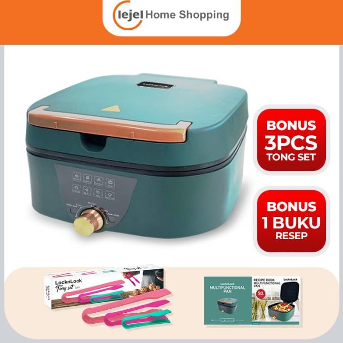 Discount Lock & Lock Multifunction Pan - Lejel Home shopping /PERALATAN MASAK SET/PANCI PRESTO/PANCI