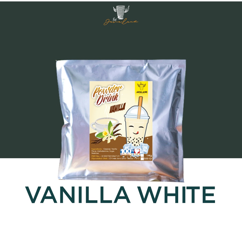 

BUBUK REGULER VANILLA WHITE 500GR