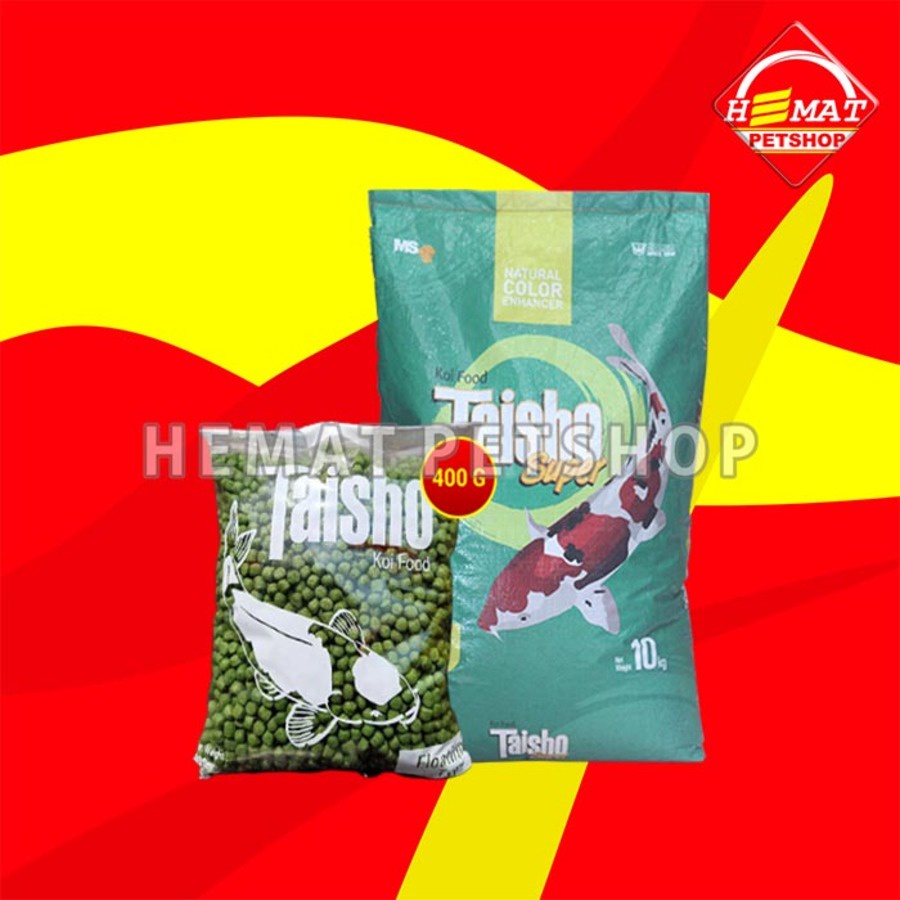 Makanan Ikan Taisho 400gr / Pakan Fish Food Hias Taisho 400 gr - 2mm