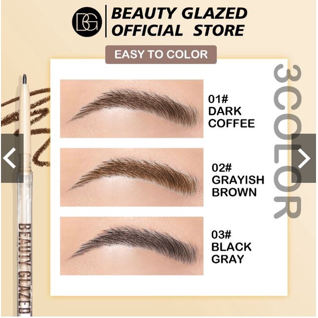 (READY &amp; ORI) Beauty Glazed Ultra Fine Eyebrow B121 B 121