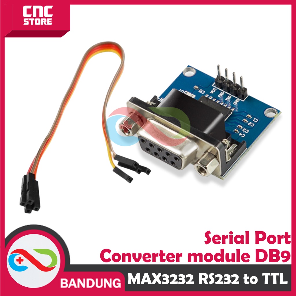 MAX3232 RS232 TO TTL SERIAL PORT CONVERTER MODULE DB9