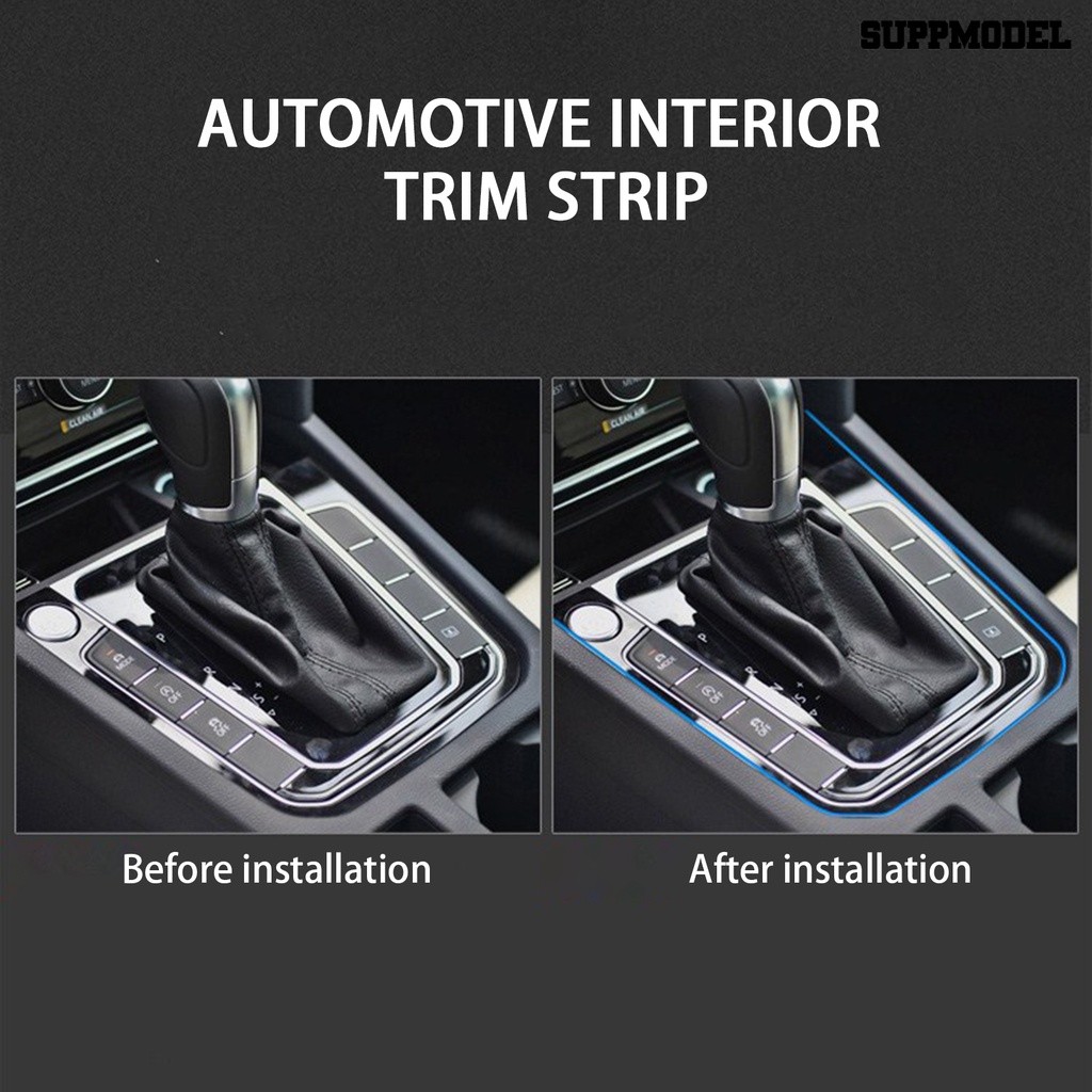 Sm - Strip Trim Anti Air Fleksibel Tahan Lama Untuk Dekorasi Interior Mobil DIY