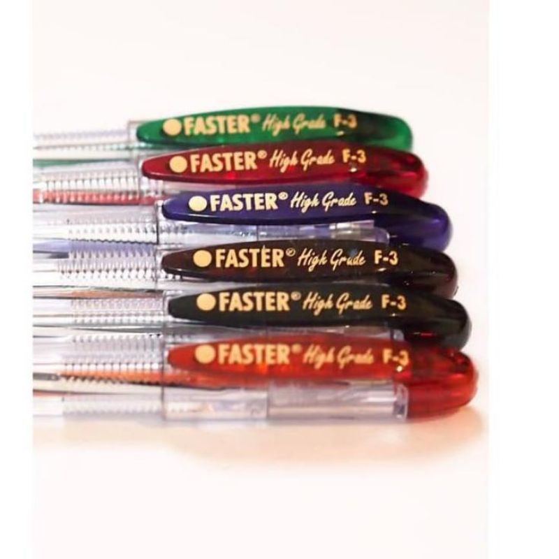 

Pulpen Faster F3 High Grade 0.5mm ( 1pak/12pcs ) CV4