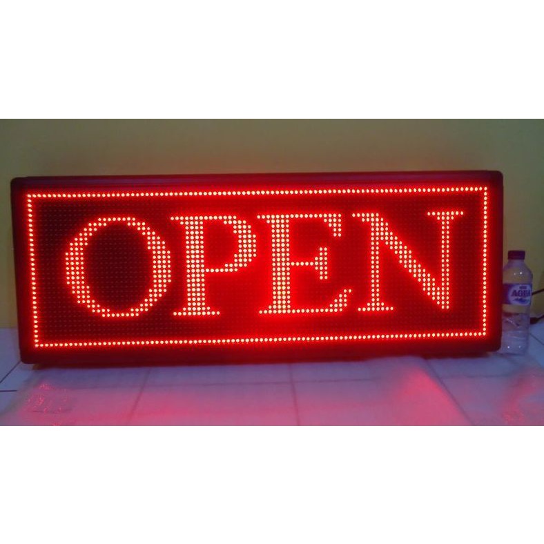 LED Running Text 200x120cm WIFI Outdoor