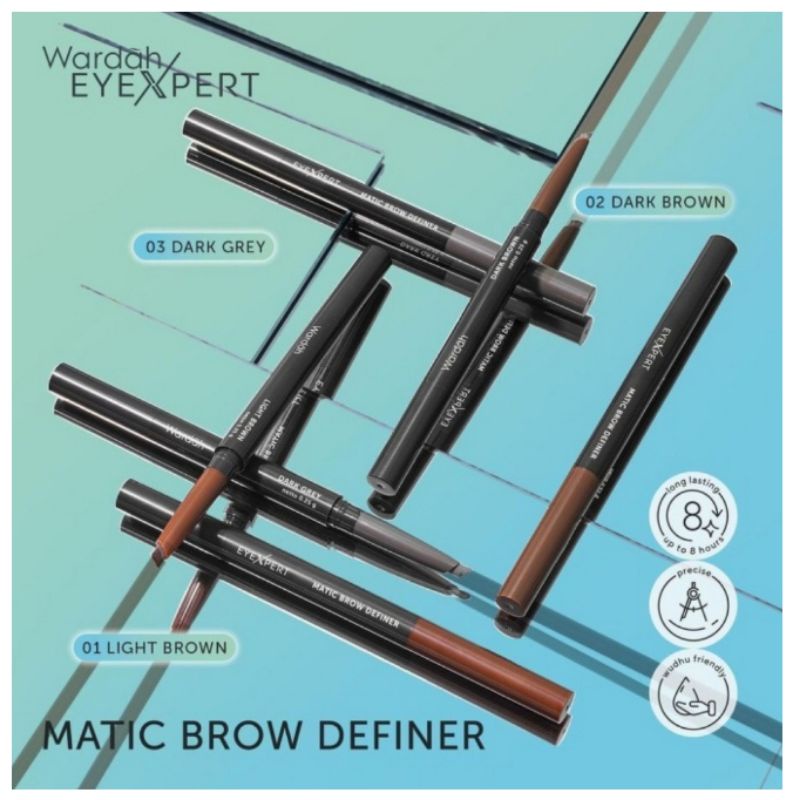 WARDAH EYEXPERT MATIC BROW DEFINER 0.25 GR