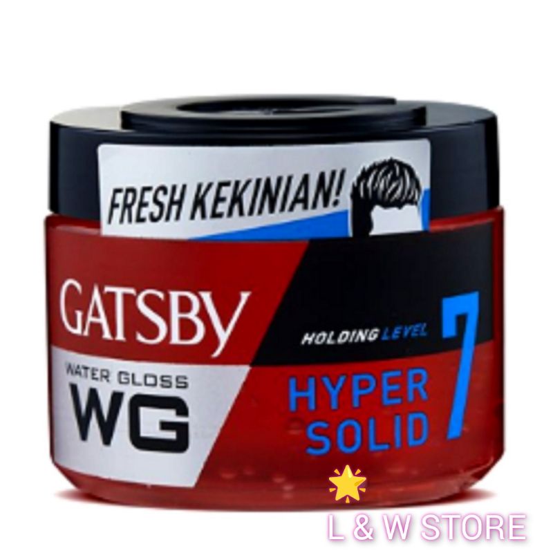 GATSBY Water Gloss Hyper Solid7 300gr- GATSBY POMADE